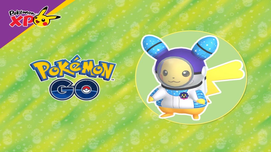 A costumed Pikachu