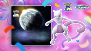 Key art for the Pokemon Go anniversary distribution
