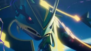 Mega Rayquaza in Pokemon