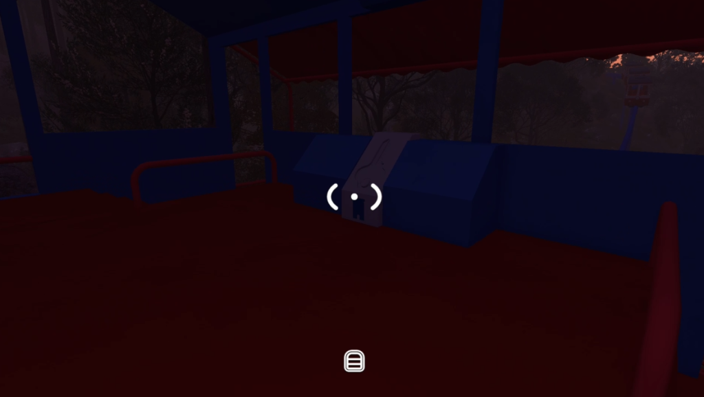 A key slot to unlock the train in Big Walk