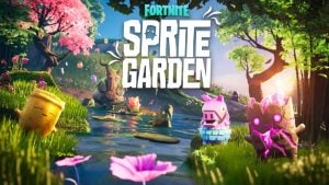 Keyart for the Sprite Garden in Fortnite