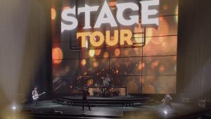 stage tour band playing