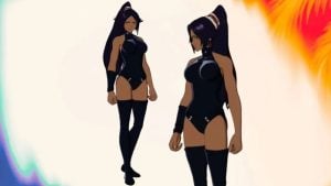 The Yoruichi skin in Fortnite