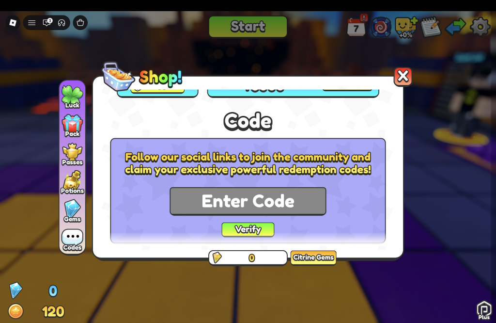 Mutant Plants Base Defense Codes Redemption Menu