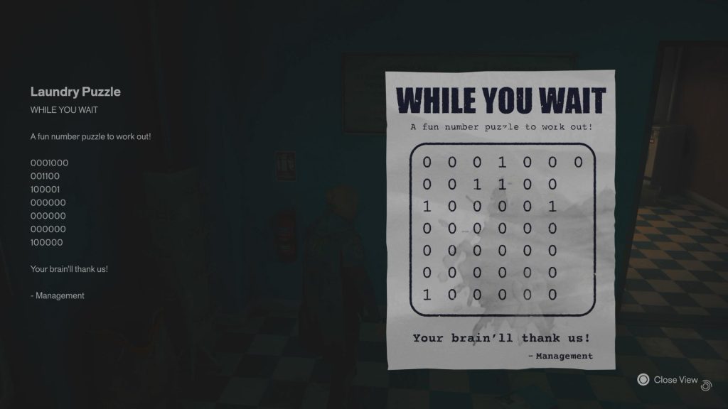 Control Resonant Laundry Puzzle Code