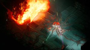 shooting at enemy in darkswarm