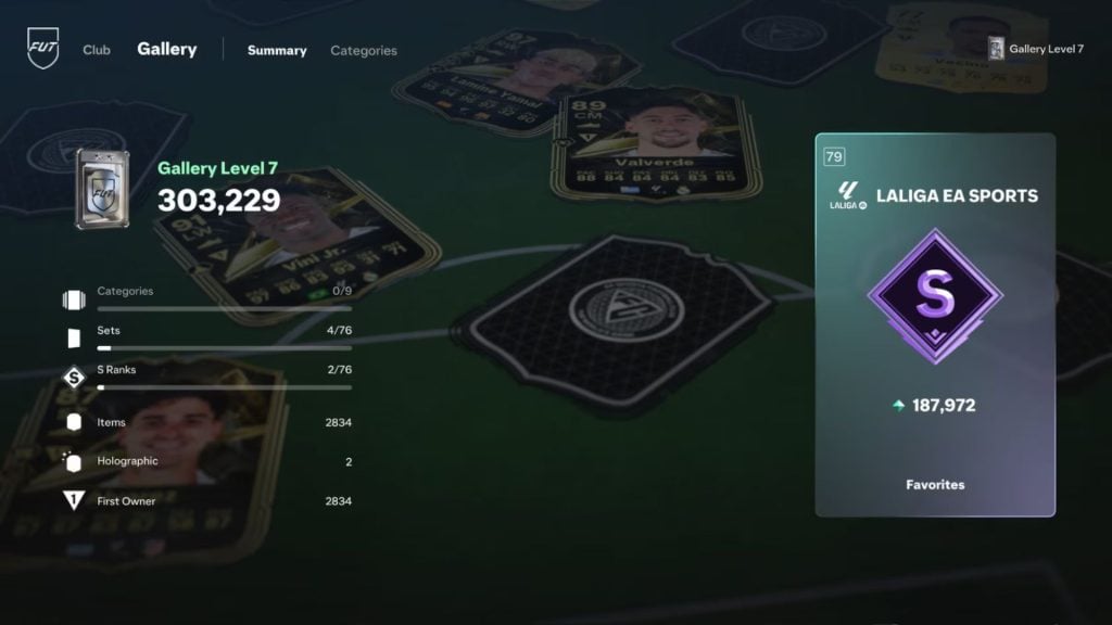 EA FC 27 FUT Gallery Level