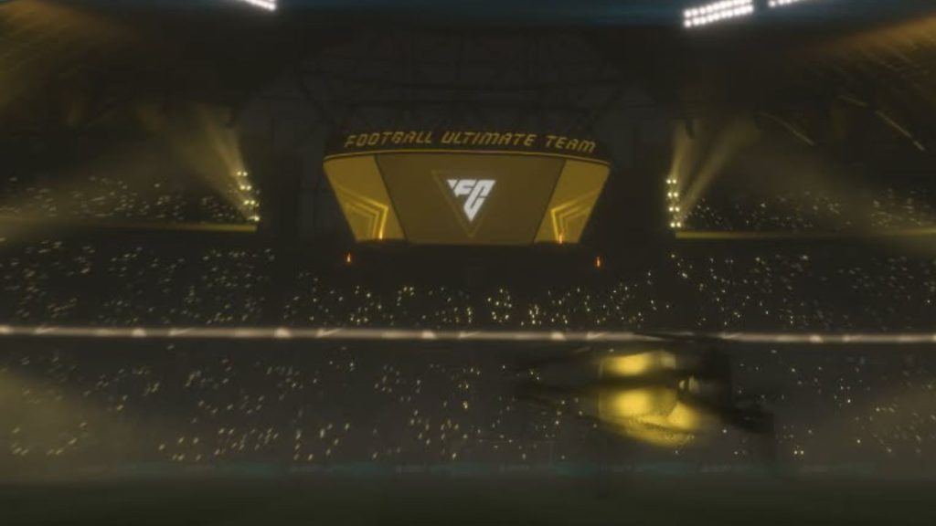 ultimate team walkout drone animation in ea fc 27