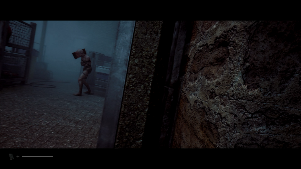Silent Hill peeking
