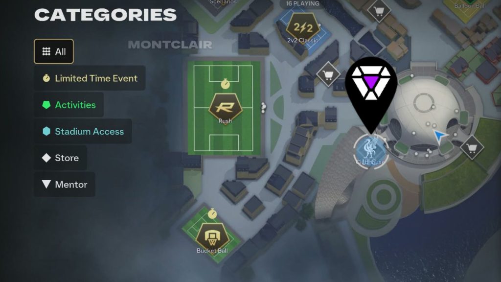 clubhouse map location in ea fc 27