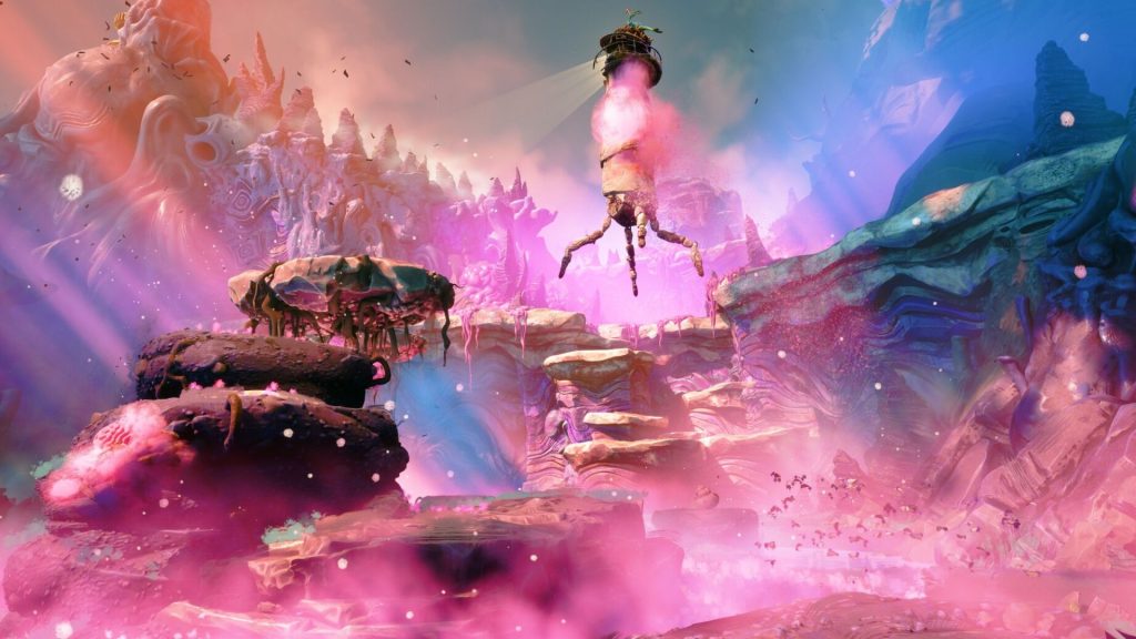 flying character in keeper