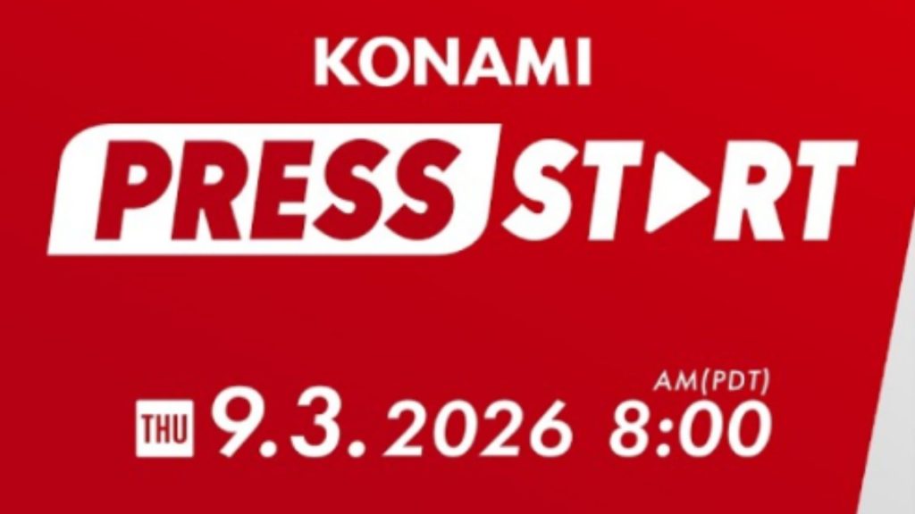 konami press start 2026 dates and times