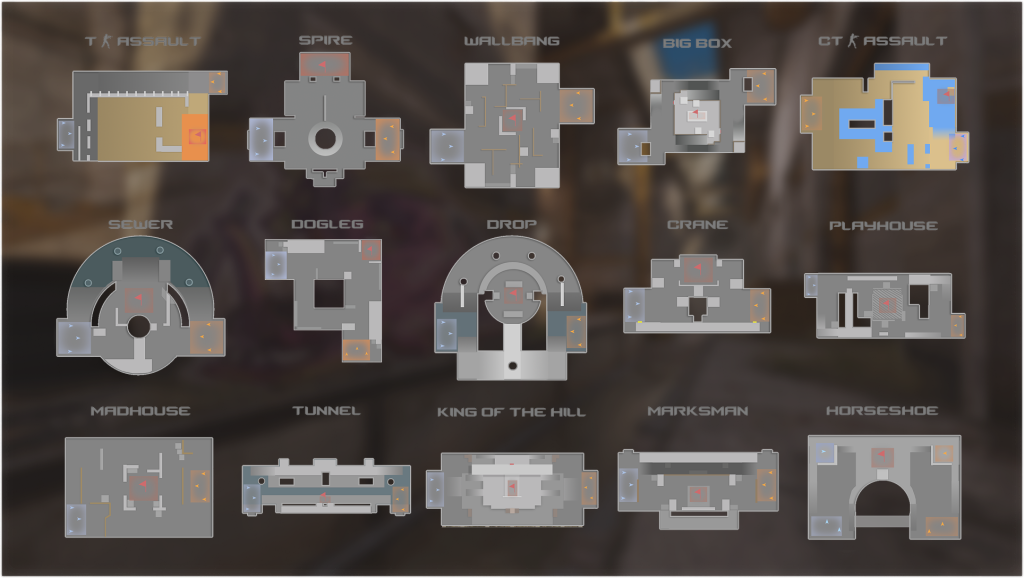 Rush Maps CS2