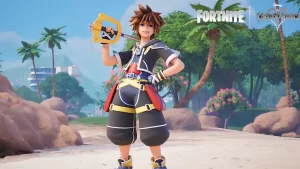 Kingdom Hearts' Sora in Fortnite
