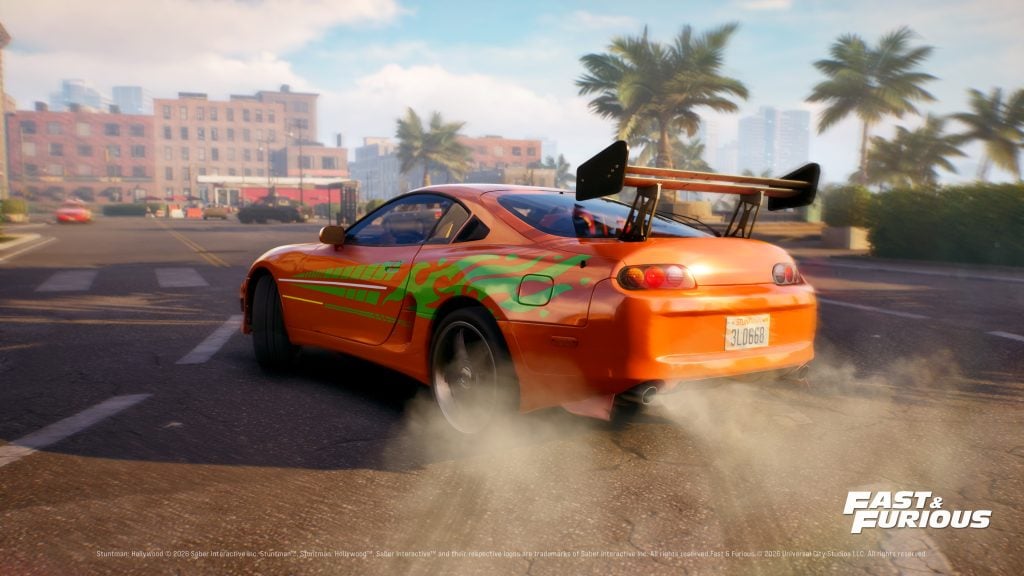 The Fast & Furious in Stuntman: Hollywood