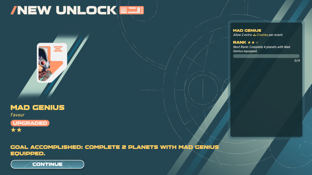 An unlocked Favor in Star Wars: Galactic Racer