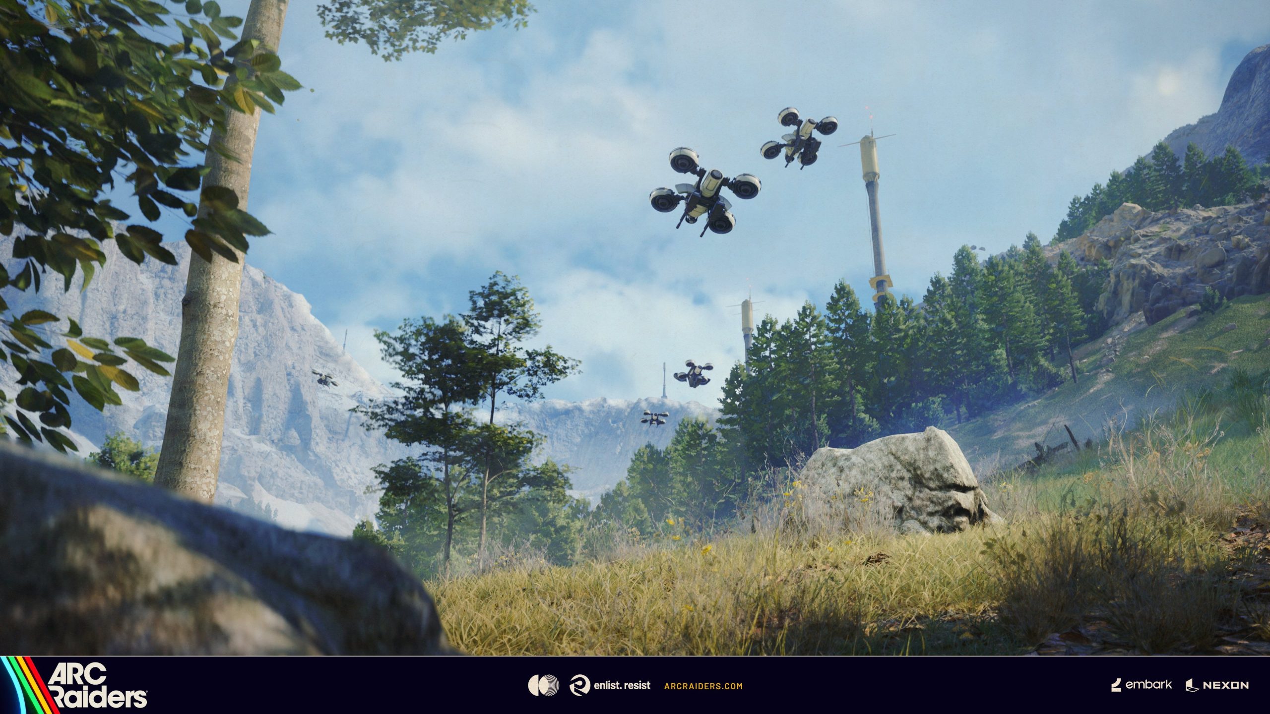 Arc Raiders Frozen Trail update screenshot showing new Pendola Pass map environment
