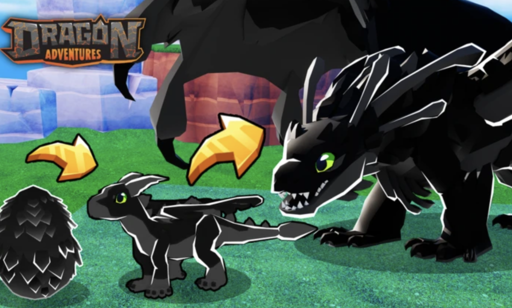 Roblox game screens showing reward redemption interfaces for Dragon Adventures, Chicken Farm, and Power Your City.