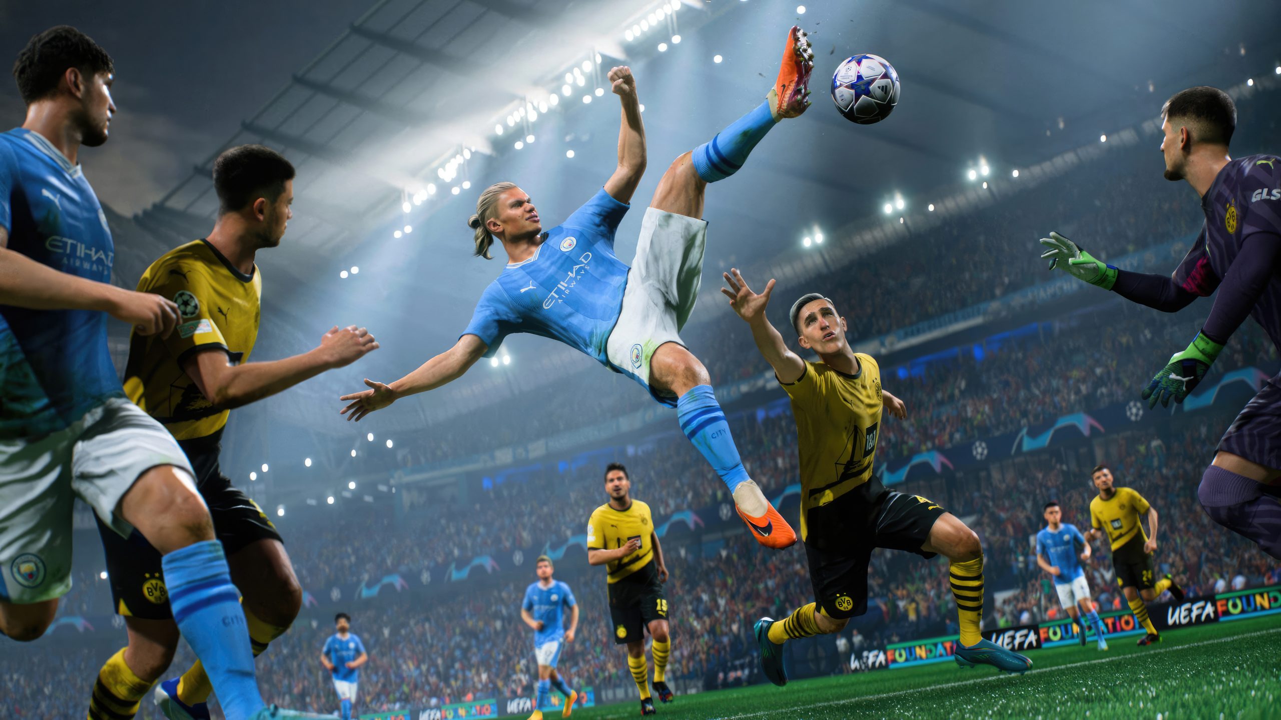 EA Sports logo with game controller