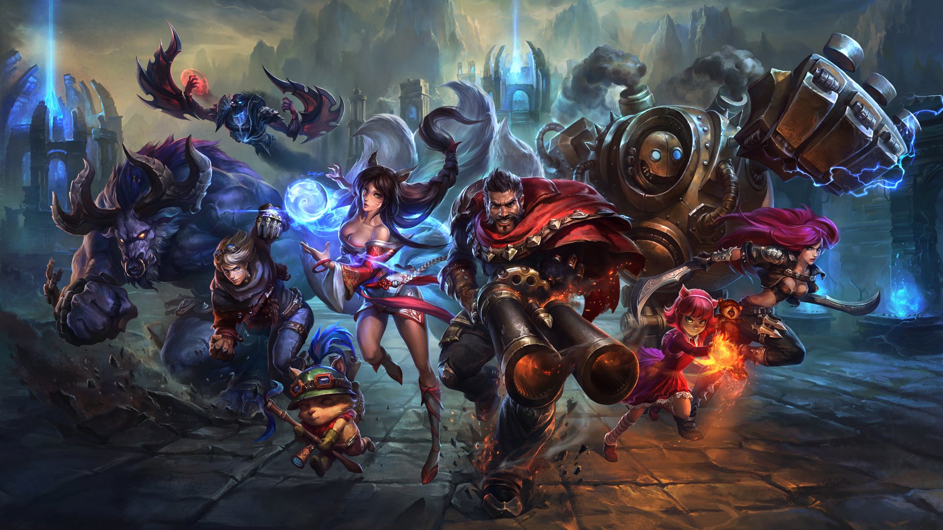 Riot Games logo with enforcement announcement