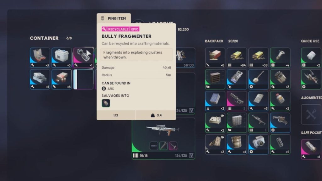 ARC Raiders Bully Fragmenter