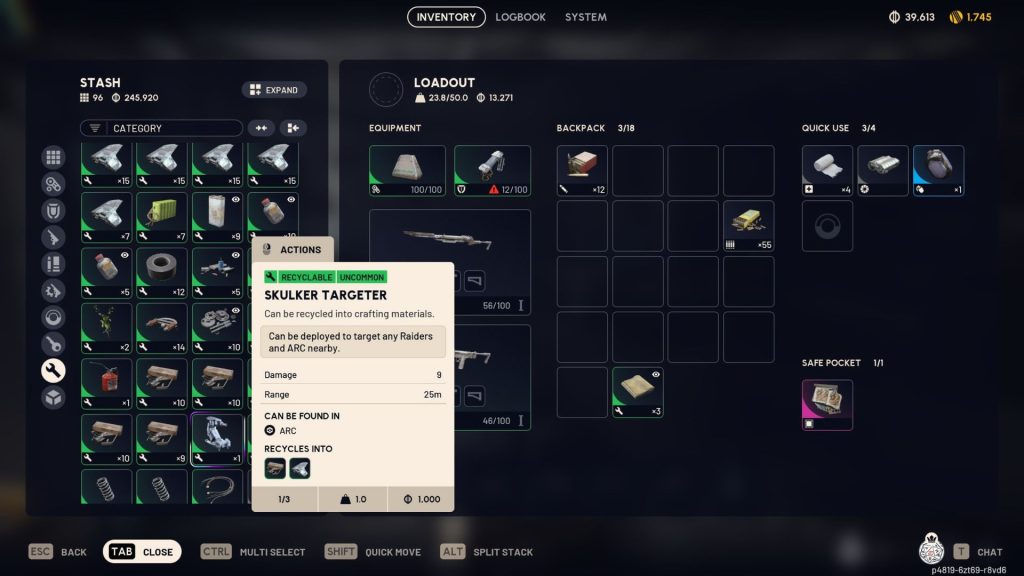 ARC Raiders Skulker Targeter