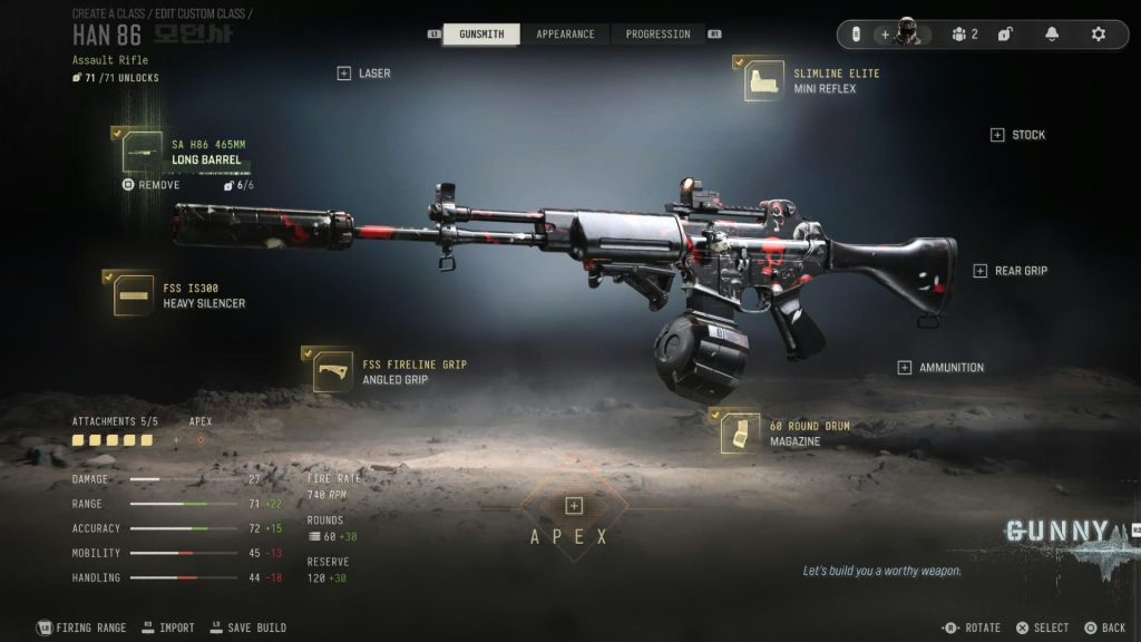 han 86 meta loadout attachments