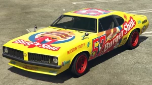 A Burger Shot livery car in GTA