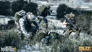 Soldiers in snow in MW4