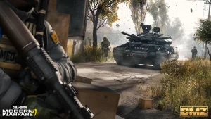 A tank in MW4 DMZ