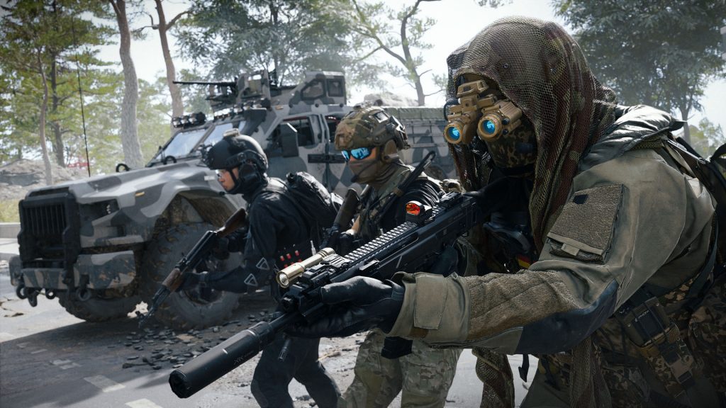 A squad in MW4 DMZ