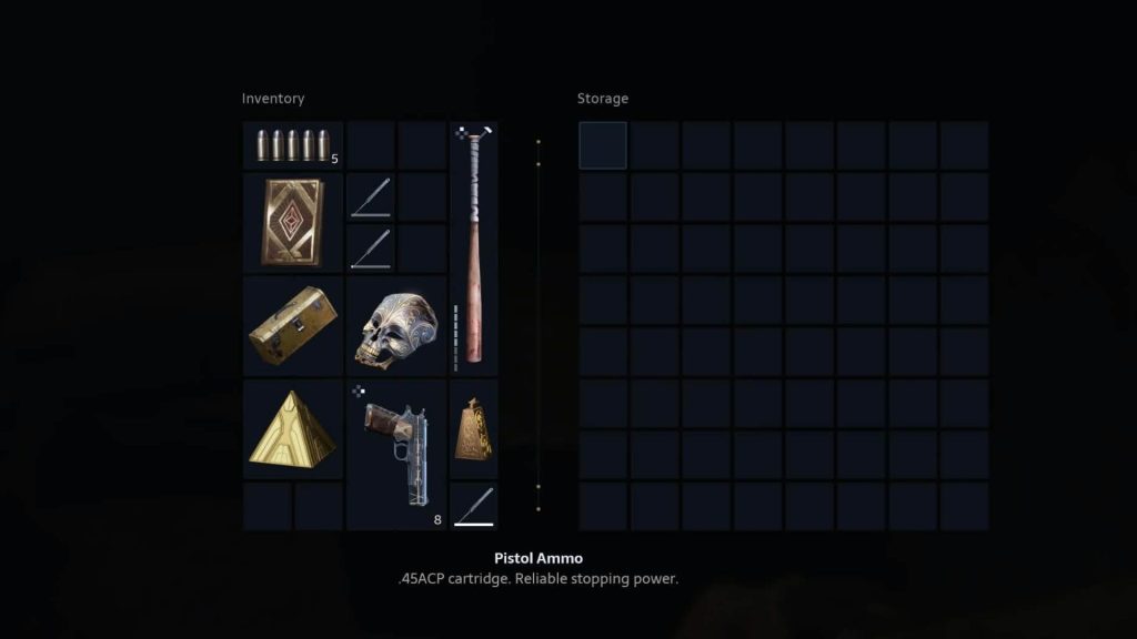 inventory management screen in hellraiser revival