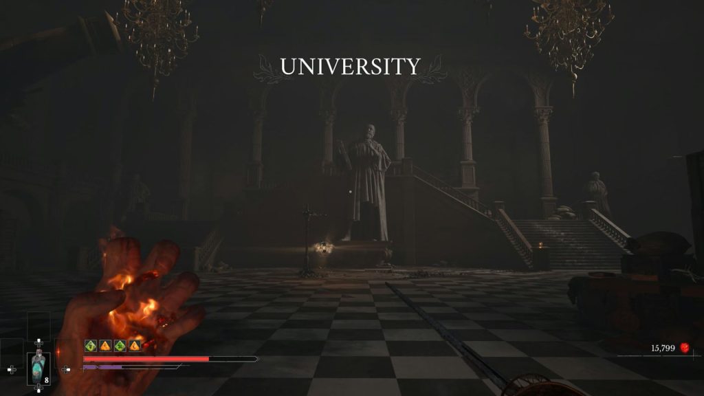 university location in valor mortis