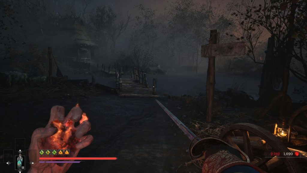 bridge to weathered key door in valor mortis