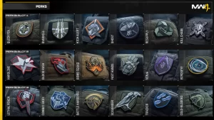 Perks in MW4