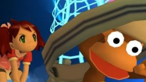 catching monkey in ape escape