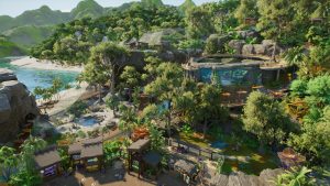 A zoo in Planet Zoo 2
