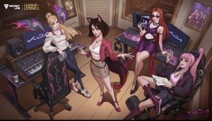 Secretlab Releases K/DA Firestarter Gaming Chair and Desk
