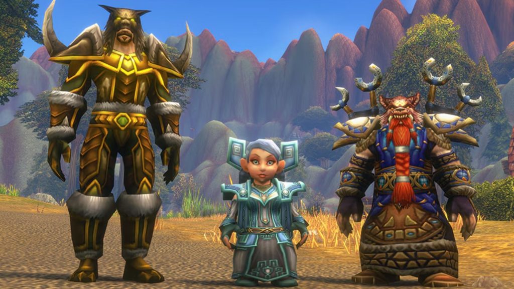 wow forever characters and classes
