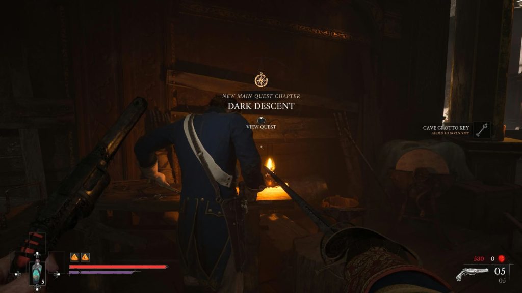 cave grotto key in valor mortis