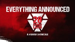 Insider Gaming presents 28 Games Later: A Horror Showcase - Everything Announced