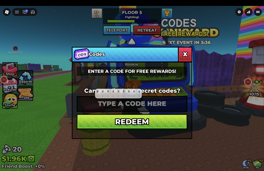 Steel Fighters Codes Redemption 